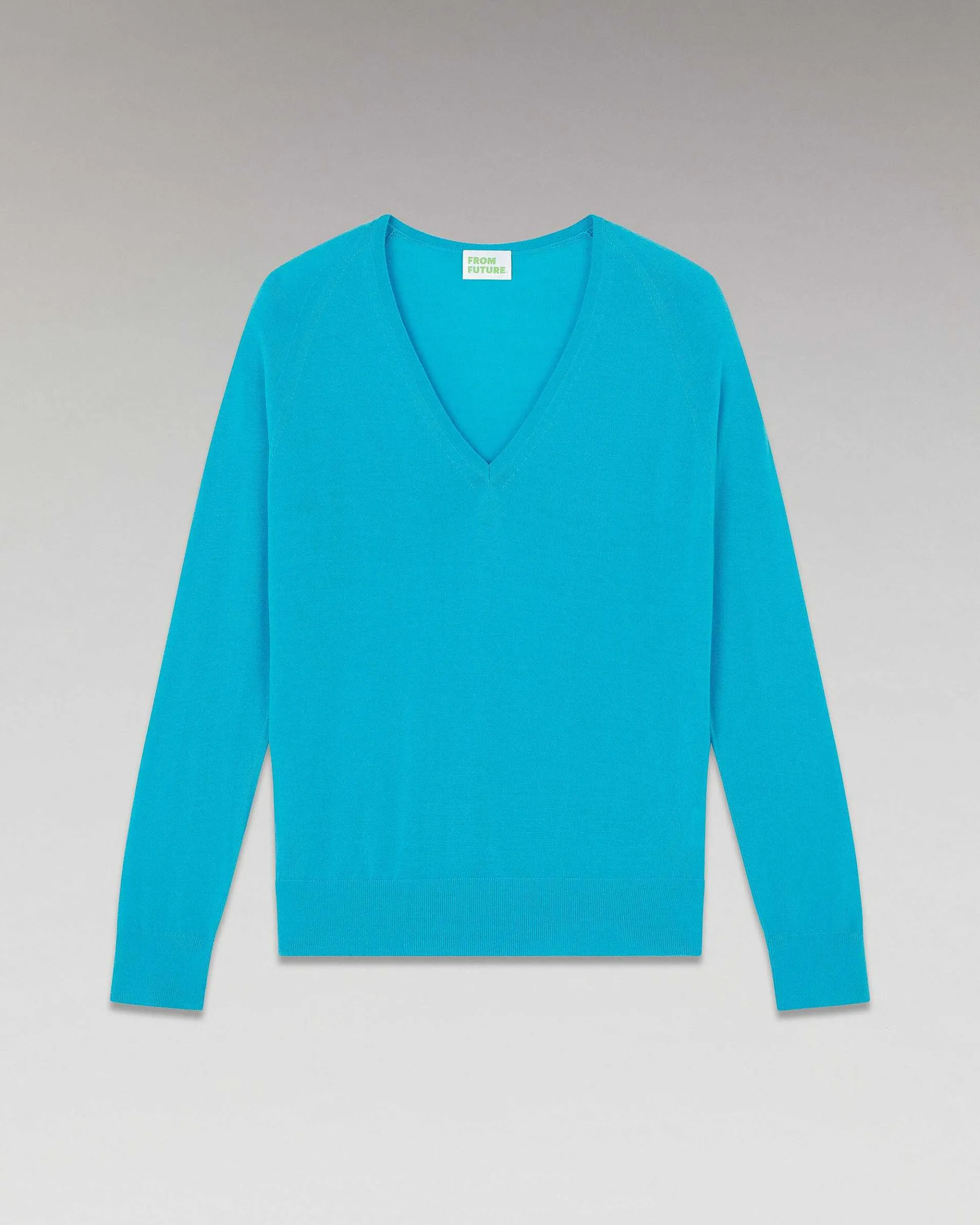 Online FROM FUTURE Pull Col V Oversize Water Blue