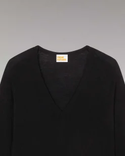 Discount FROM FUTURE Pull Col V Oversize Noir