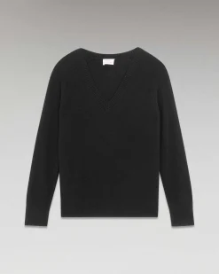 Online FROM FUTURE Pull Col V Oversize Leger Noir