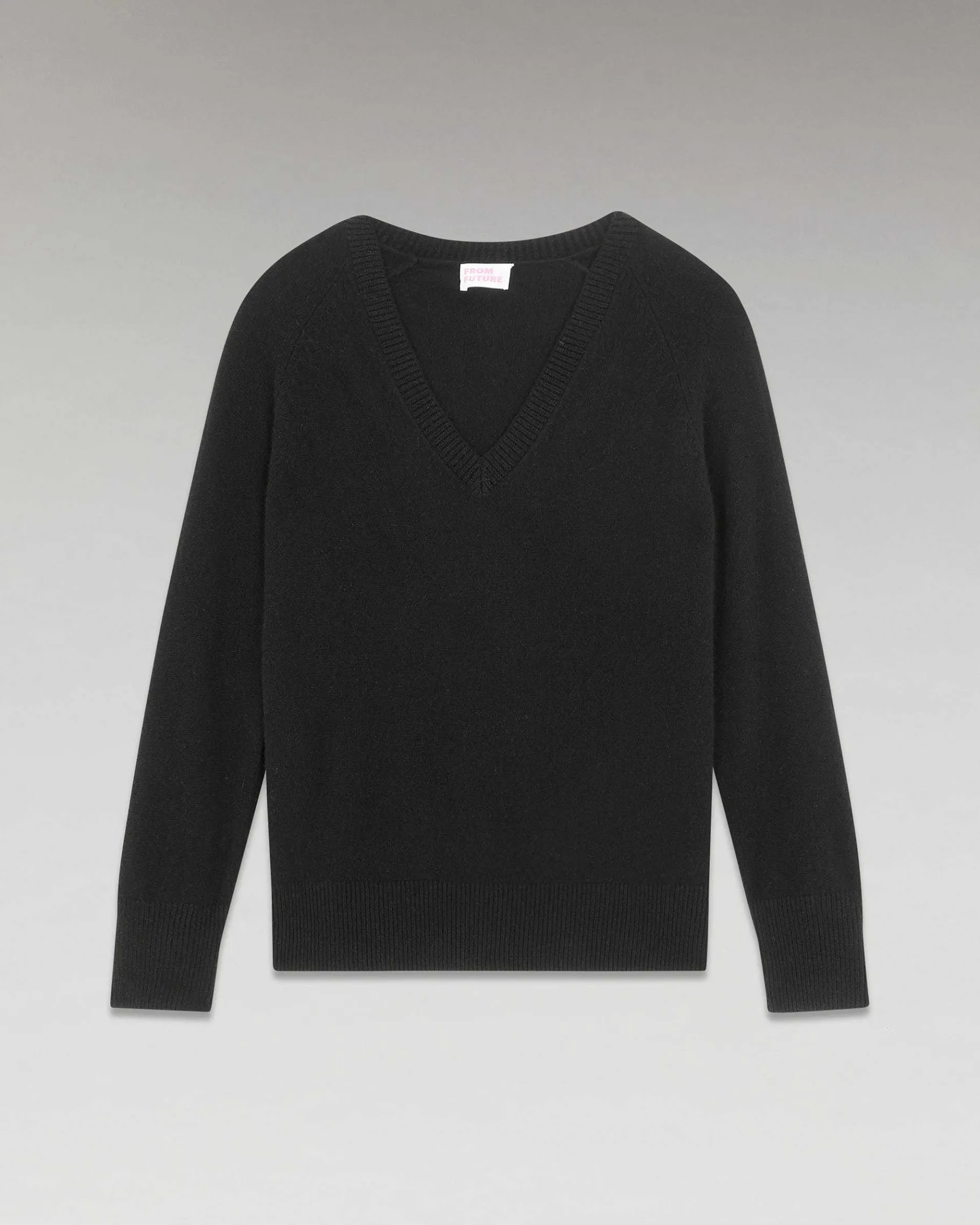 Online FROM FUTURE Pull Col V Oversize Leger Noir