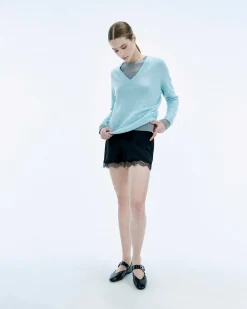 Best FROM FUTURE Pull Col V Oversize Light Fruity Pink