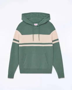 Sale FROM FUTURE Pull Hoodie Washed Green