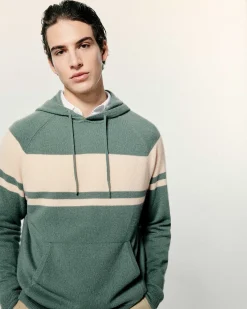 Sale FROM FUTURE Pull Hoodie Washed Green