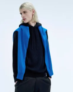 Discount FROM FUTURE Pull Hoodie Navy Chine