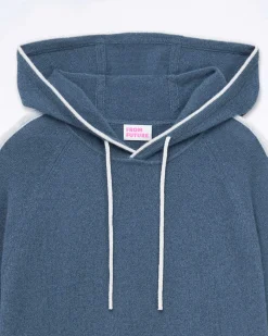 Outlet FROM FUTURE Pull Hoodie Bandes Storm Blue