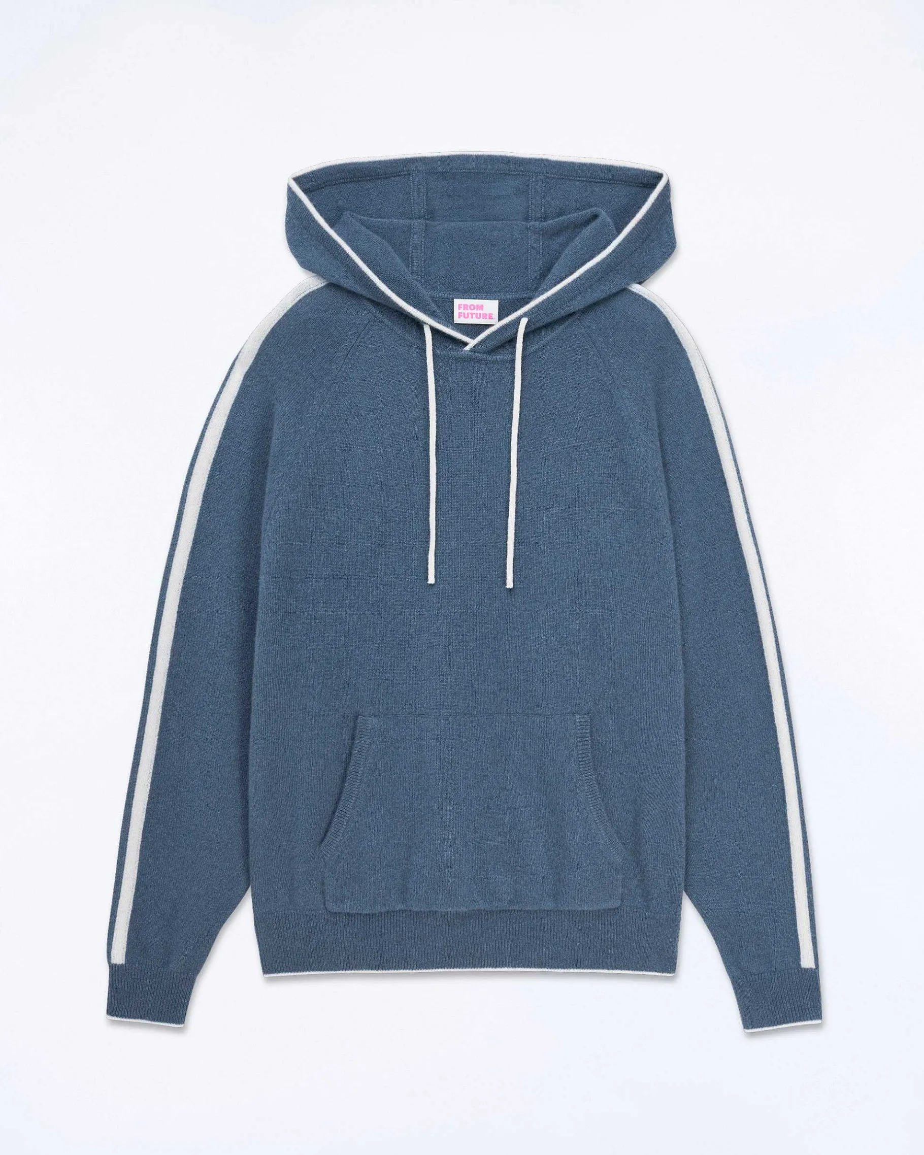 Outlet FROM FUTURE Pull Hoodie Bandes Storm Blue
