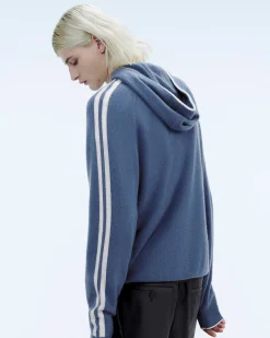 Clearance FROM FUTURE Pull Hoodie Bandes Storm Blue