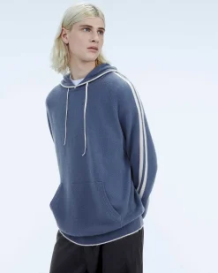 Clearance FROM FUTURE Pull Hoodie Bandes Storm Blue