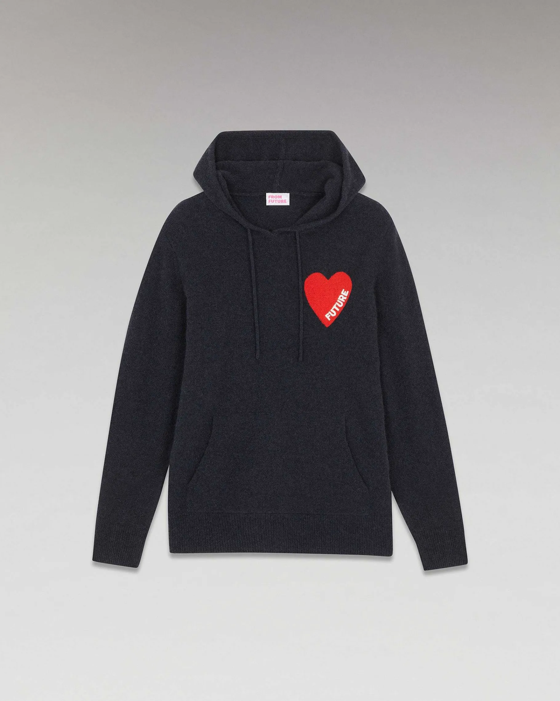 Best FROM FUTURE Pull Hoodie Coeur Leger Bleu Chine