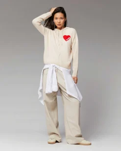 Best FROM FUTURE Pull Hoodie Coeur Leger Sable