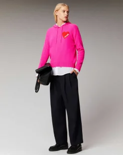 Best FROM FUTURE Pull Hoodie Coeur Leger Flash Pink