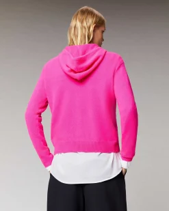 Sale FROM FUTURE Pull Hoodie Coeur Leger Flash Pink