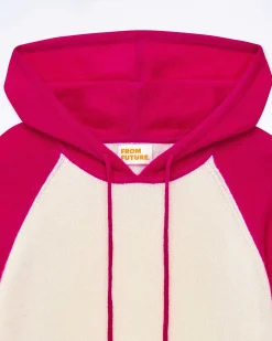 Clearance FROM FUTURE Pull Hoodie Contraste Ecru
