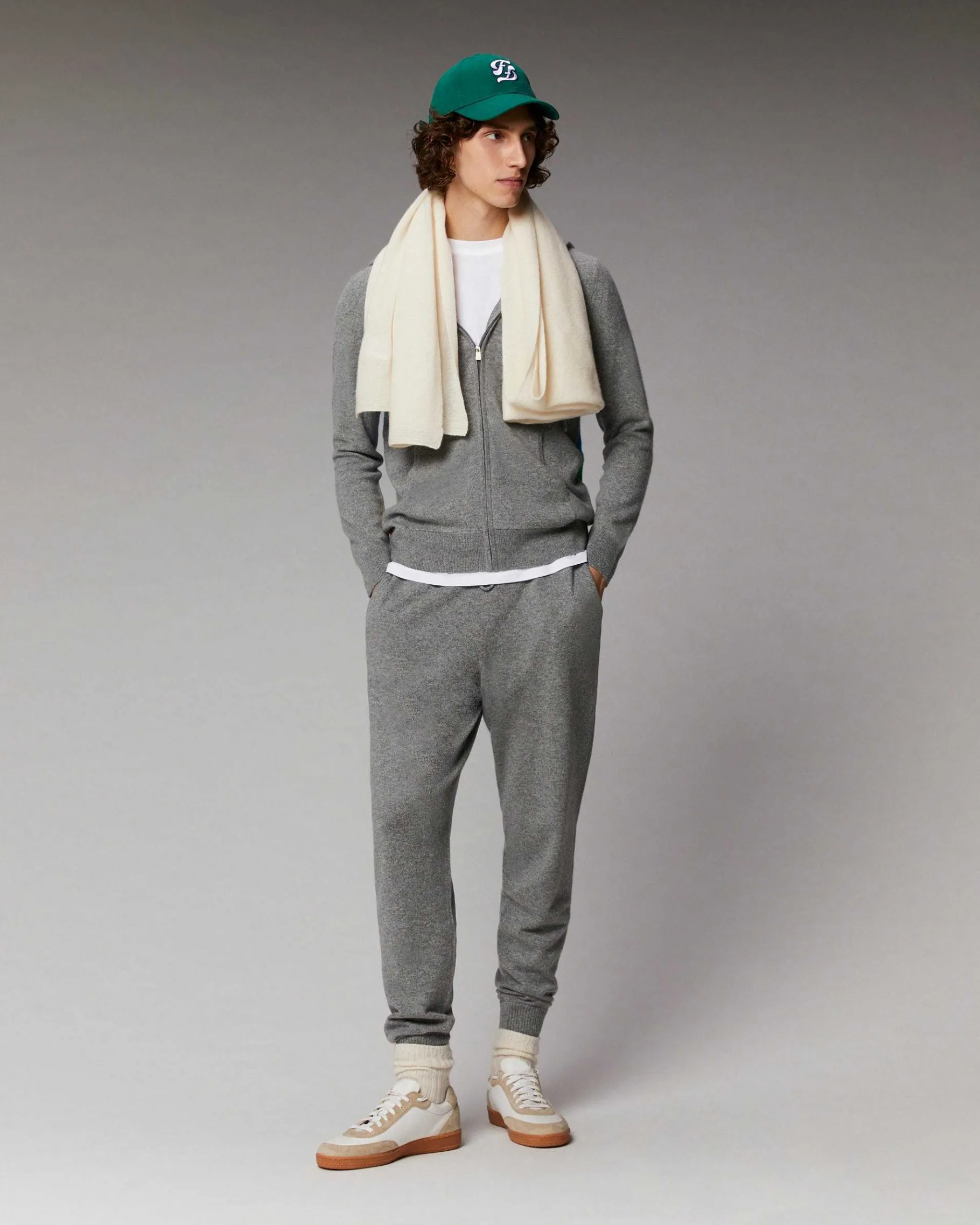 Best FROM FUTURE Pull Hoodie Dos Multicolore Future Gris Chine Fonce