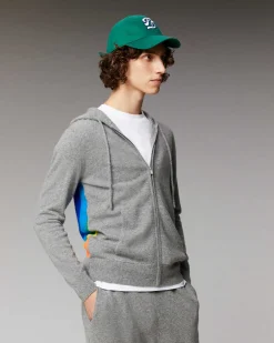 Hot FROM FUTURE Pull Hoodie Dos Multicolore Future Gris Chine Fonce