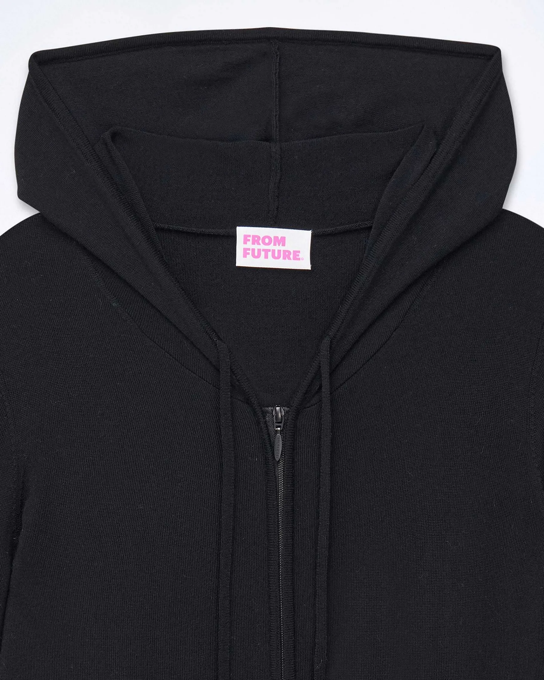 Clearance FROM FUTURE Pull Hoodie Manches Noir