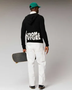 New FROM FUTURE Pull Hoodie Future Dos Noir
