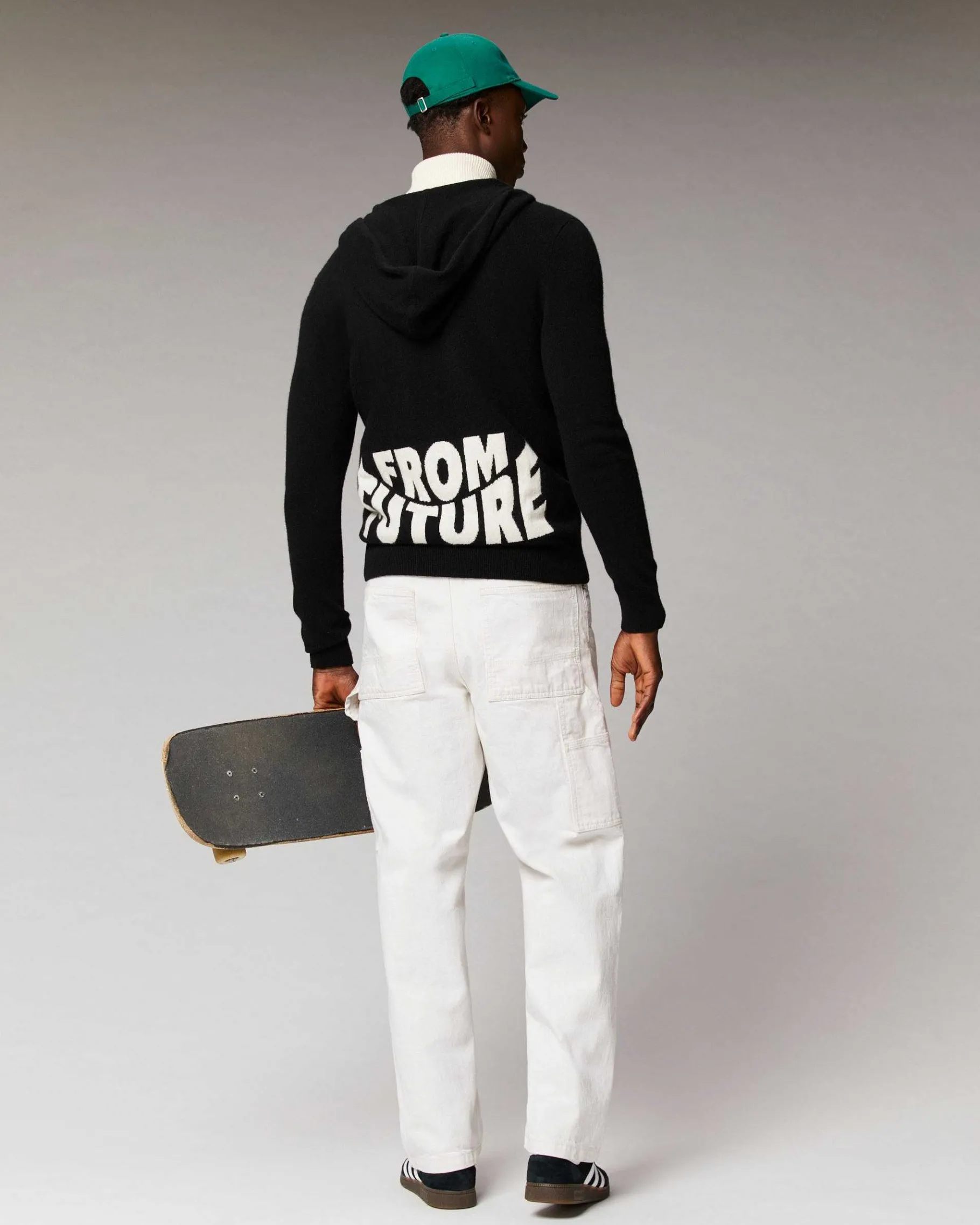 New FROM FUTURE Pull Hoodie Future Dos Noir