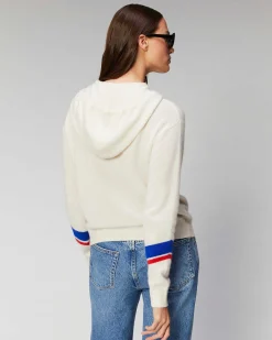 Outlet FROM FUTURE Pull Hoodie Future Leger Ecru