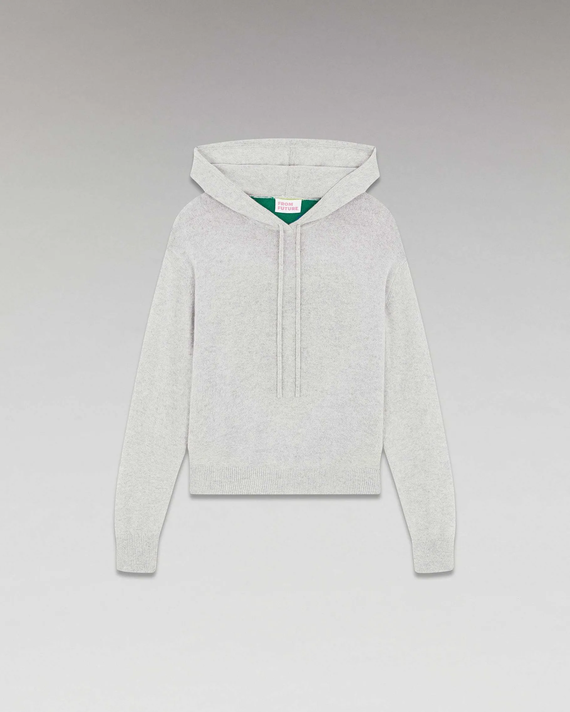 Discount FROM FUTURE Pull Hoodie Future Multicolore Dos Leger Gris Chine Clair