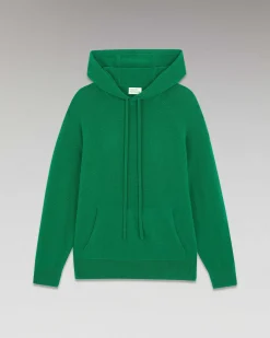 FROM FUTURE Pull Hoodie Oversize Leger Party Green