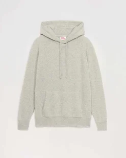 Best FROM FUTURE Pull Hoodie Oversize Leger Gris Chine Clair