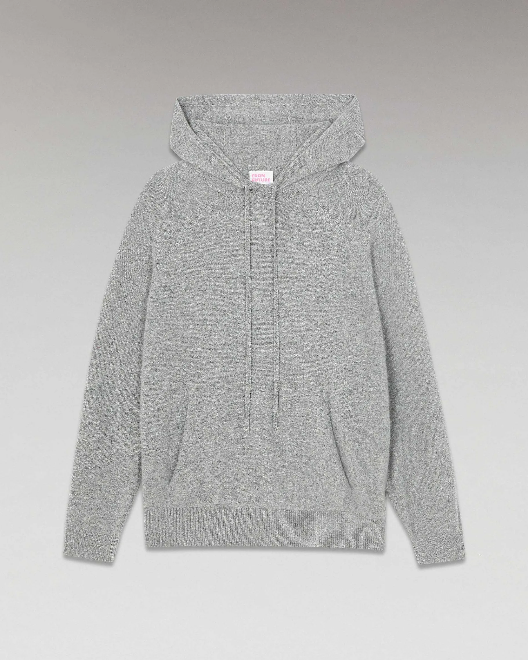 Online FROM FUTURE Pull Hoodie Oversize Leger Gris Chine Fonce