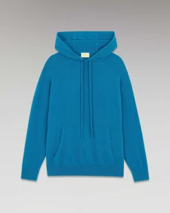 New FROM FUTURE Pull Hoodie Oversize Leger Prussian Blue