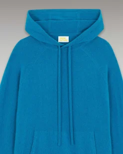 New FROM FUTURE Pull Hoodie Oversize Leger Prussian Blue