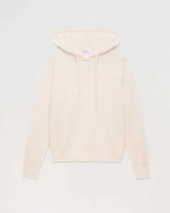 FROM FUTURE Pull Hoodie Oversize Leger Ecru