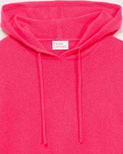 Hot FROM FUTURE Pull Hoodie Oversize Leger Winter Fuschia