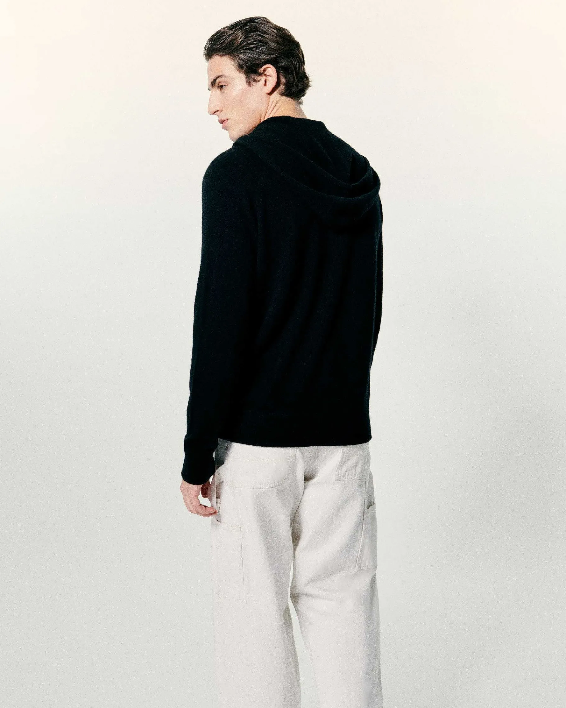 Online FROM FUTURE Pull Hoodie Uni Noir