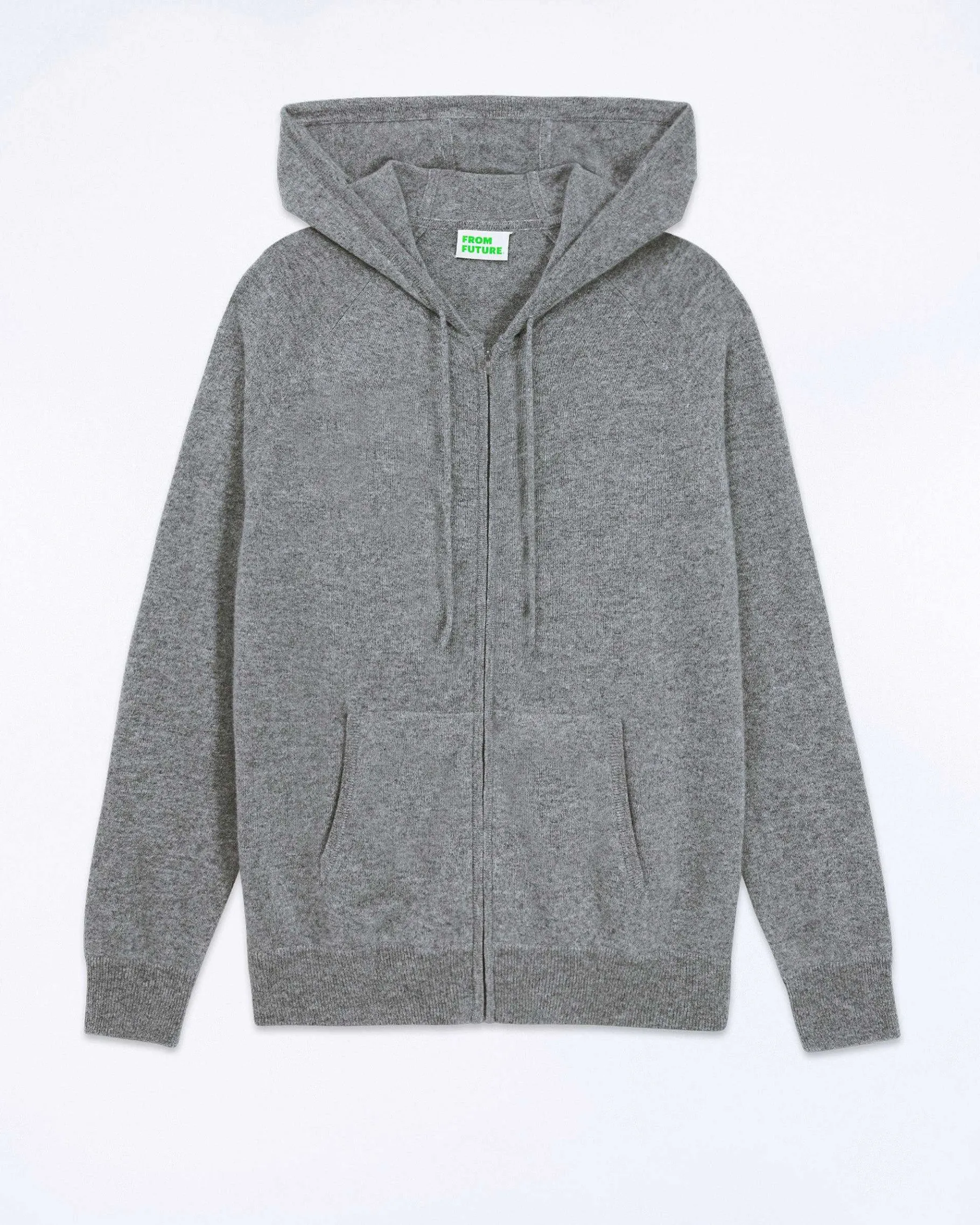Clearance FROM FUTURE Pull Hoodie Uni Gris Chine Fonce
