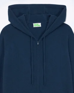 Outlet FROM FUTURE Pull Hoodie Uni Midnight Blue
