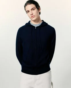 Clearance FROM FUTURE Pull Hoodie Uni Navy