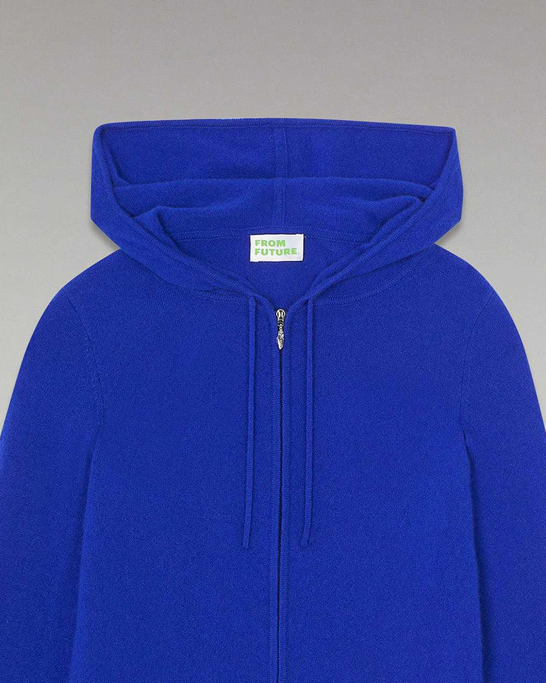Sale FROM FUTURE Pull Hoodie Zippe Pop Blue
