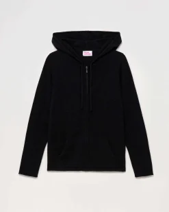 Sale FROM FUTURE Pull Hoodie Zippe Noir