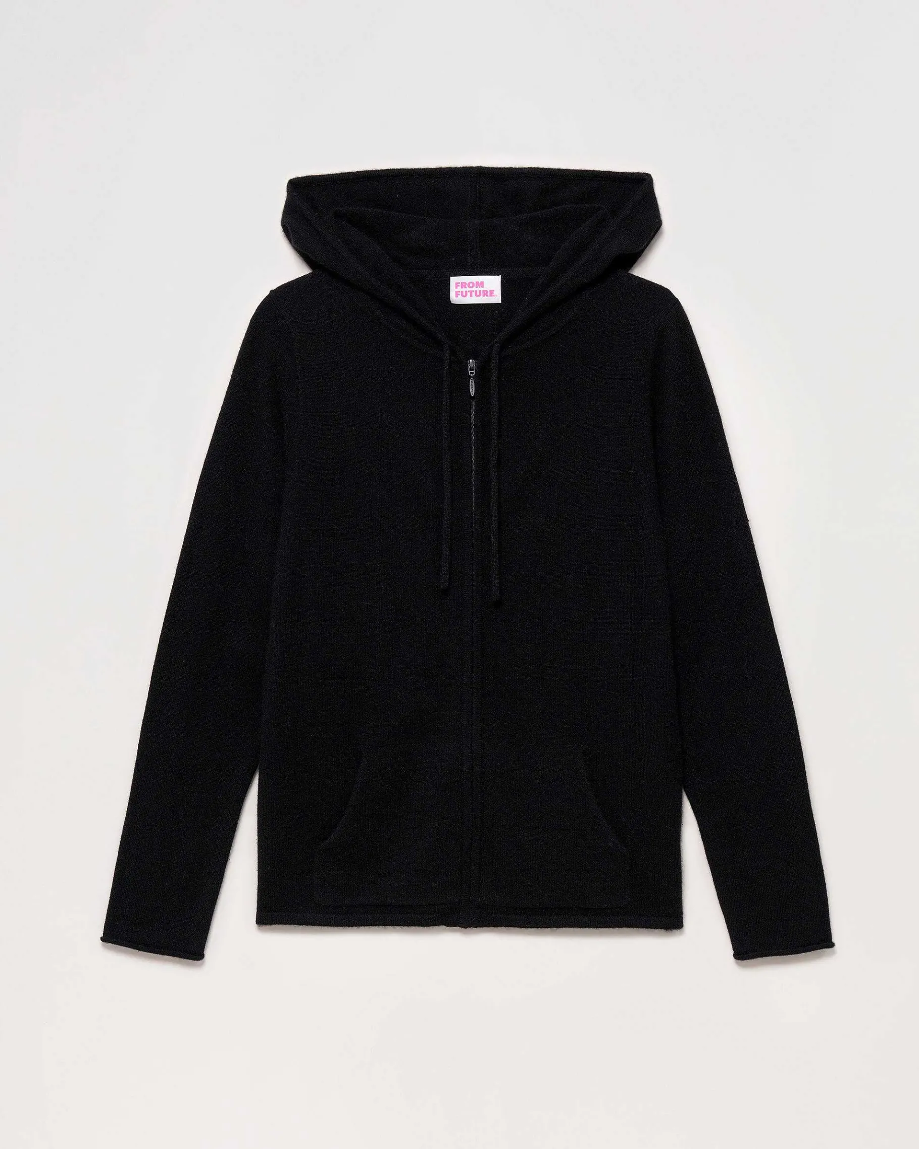 Sale FROM FUTURE Pull Hoodie Zippe Noir