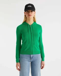 FROM FUTURE Pull Hoodie Zippe Noir