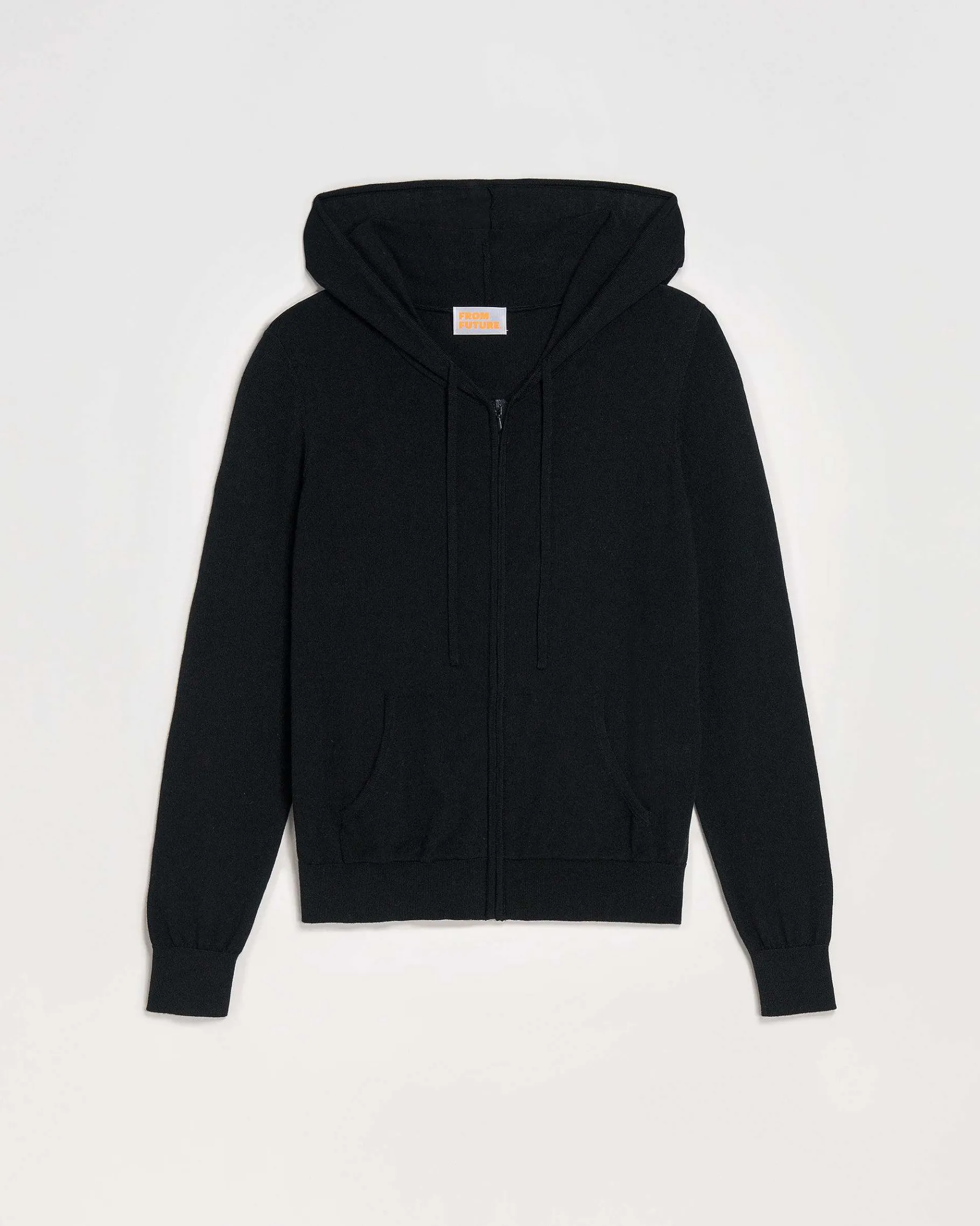 Online FROM FUTURE Pull Hoodie Zippe Noir