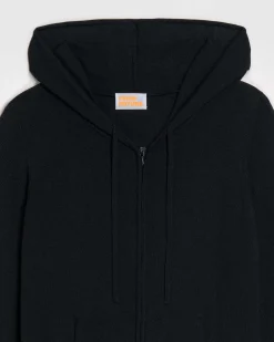 Online FROM FUTURE Pull Hoodie Zippe Noir
