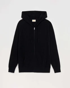 Hot FROM FUTURE Pull Hoodie Zippe Basique Noir