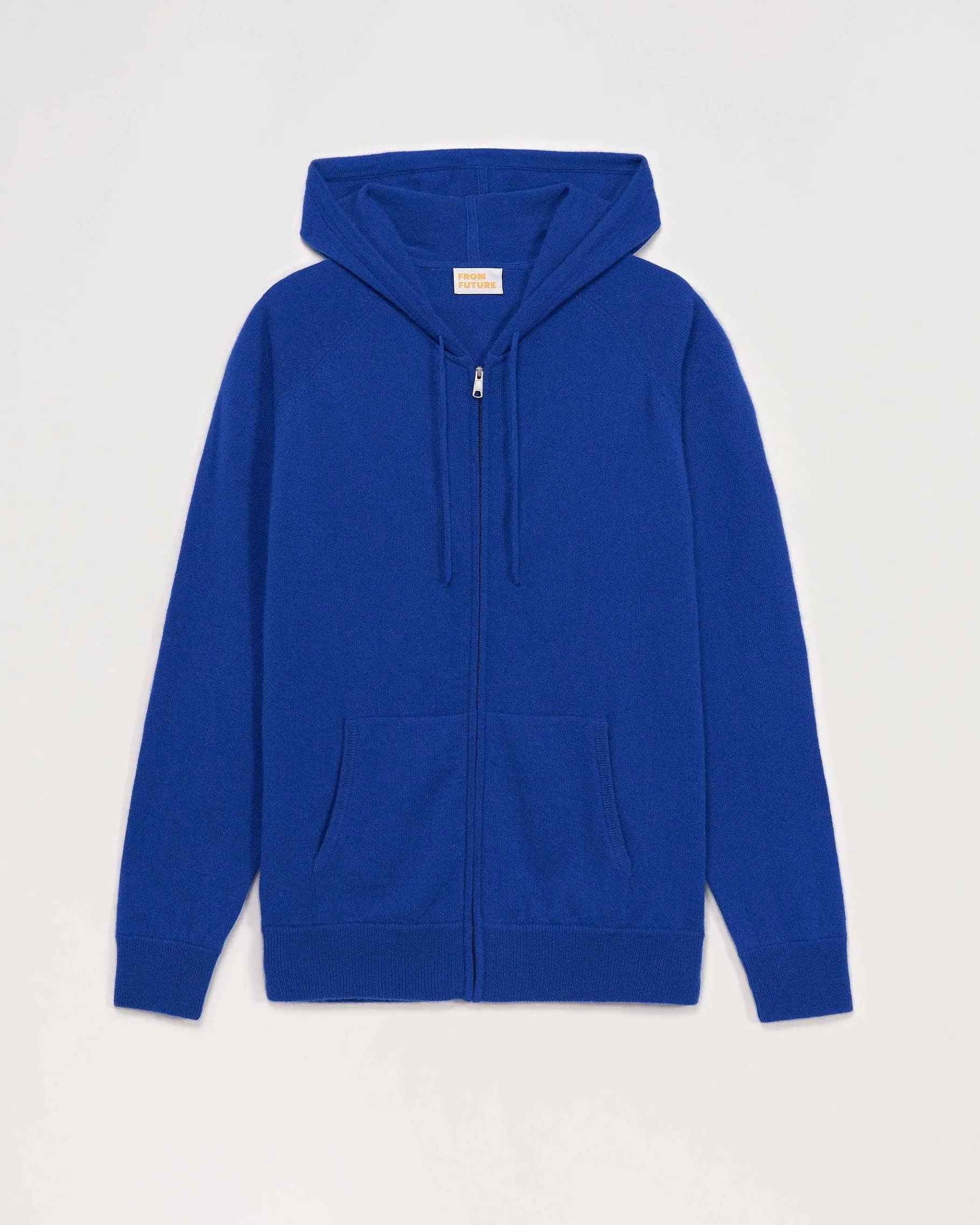 Discount FROM FUTURE Pull Hoodie Zippe Basique Electric Blue