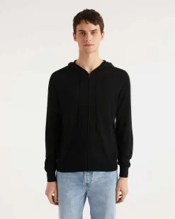 Discount FROM FUTURE Pull Hoodie Zippe Uni Noir