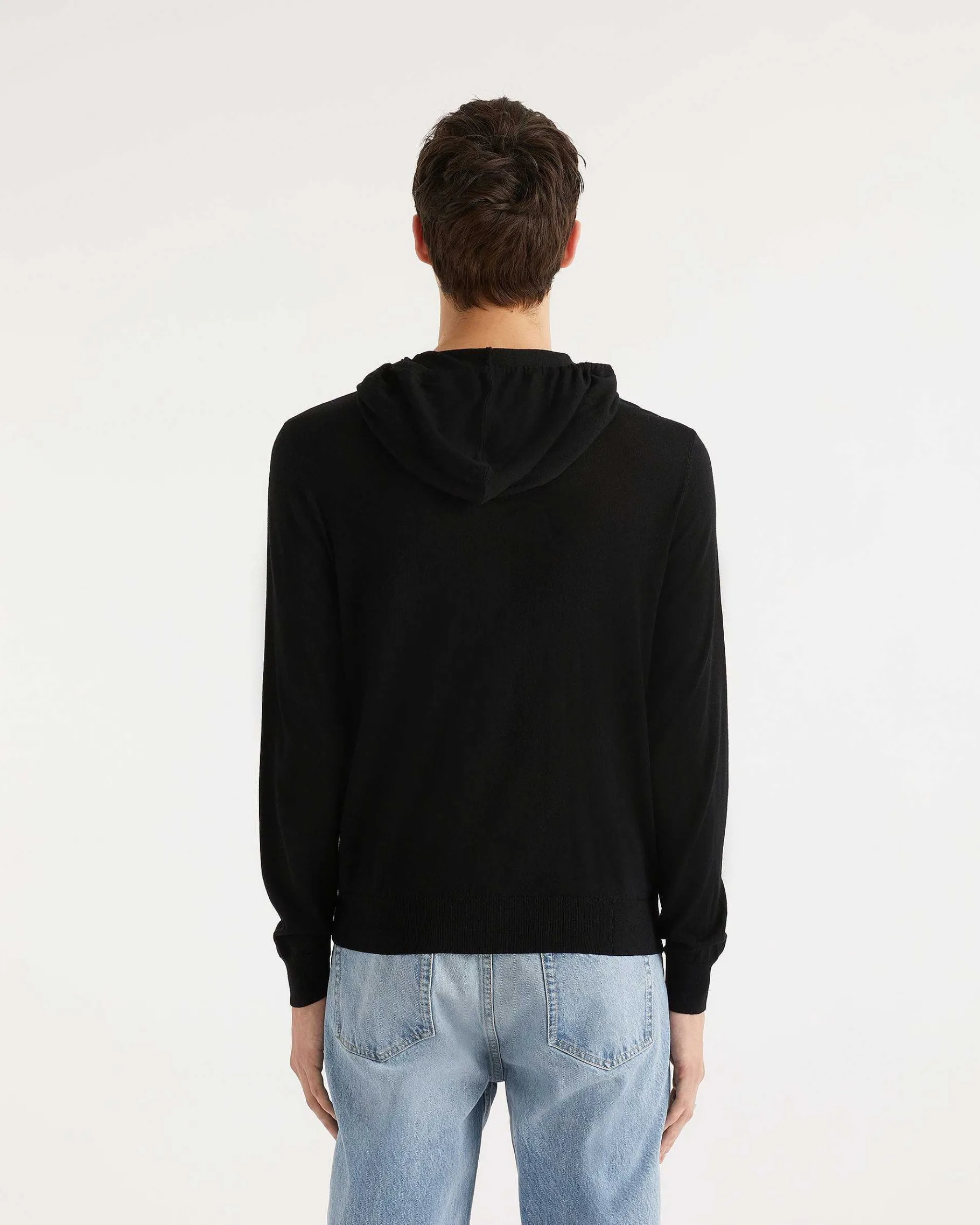 Discount FROM FUTURE Pull Hoodie Zippe Uni Noir