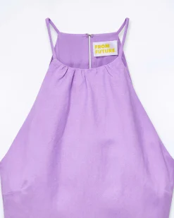 Clearance FROM FUTURE Robe Courte Bretelle Betty Lilas