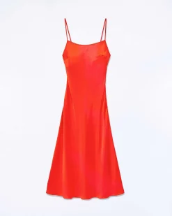 Discount FROM FUTURE Robe Longue Bretelle Gisele Utopic Pink