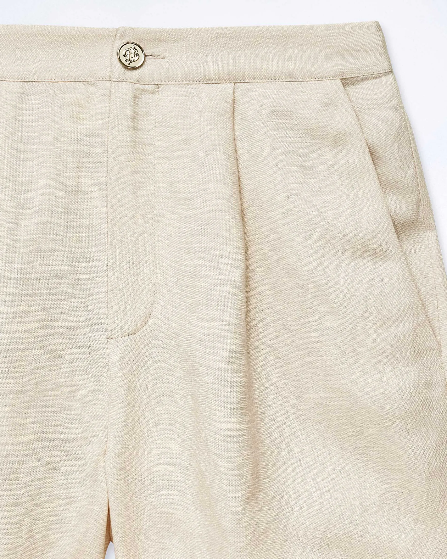 Discount FROM FUTURE Short Court Beige