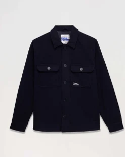 FROM FUTURE Surchemise Uni Navy