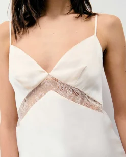 Clearance FROM FUTURE Top Bretelle Dallia Champagne
